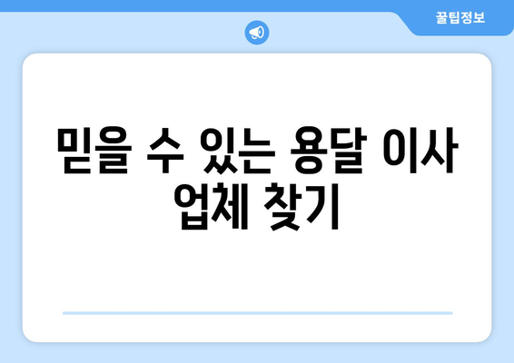 강원도 속초시 동명동 용달이사 전문 업체 비교 가이드 | 저렴하고 안전한 이사, 지금 바로 찾아보세요!