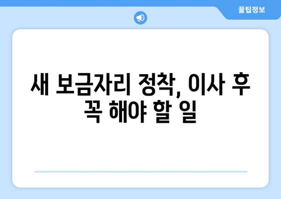 제주도 서귀포시 정방동 원룸 이사, 짐싸기부터 새 보금자리 정착까지 완벽 가이드 | 원룸 이사, 비용, 꿀팁, 체크리스트