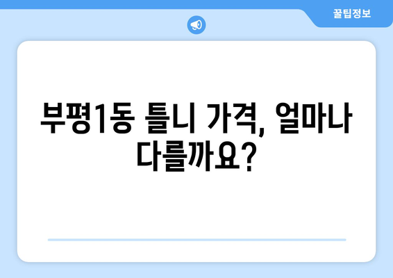 인천 부평1동 틀니 가격 비교 가이드 | 틀니 종류별 가격, 추천 정보