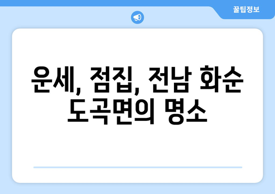 전라남도 화순군 도곡면 사주| 나의 운명을 알아보는 곳 | 화순 사주, 도곡면, 운세, 점집, 전남